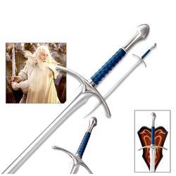 Custom Engraved Sword | Elven Sword | Replica Sword with Scabbard | Fantasy Sword | Larping Sword Decorative Sword