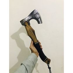Custom Handmade Steel Tomahawk Axe Throwing Viking Hunting Axe