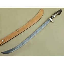 Damascus Viking Sword , Viking Sword , Handmade Sword ,