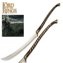 High Elven Warrior Sword Lord of the Rings NEW LOTR Elves replica Sword Aqua-98