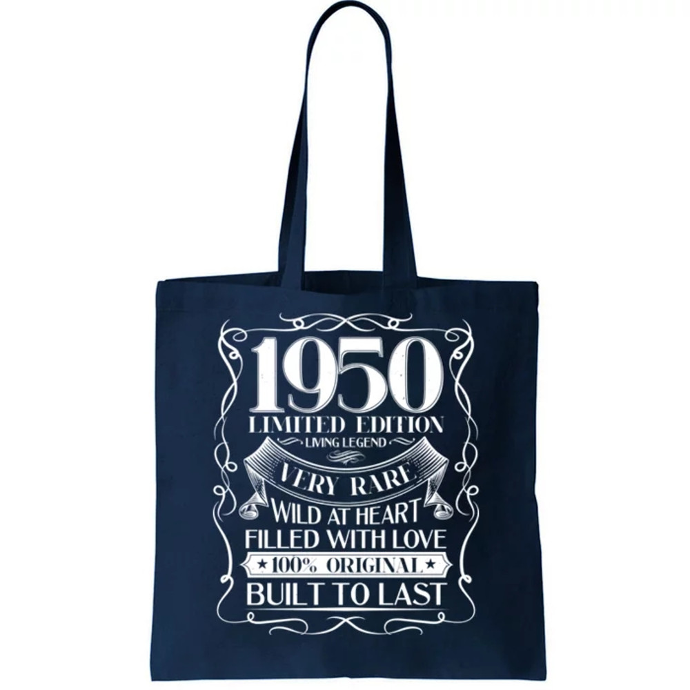 1950 Rare Limited Edition Legend 70th Birthday Tote Bag.jpg