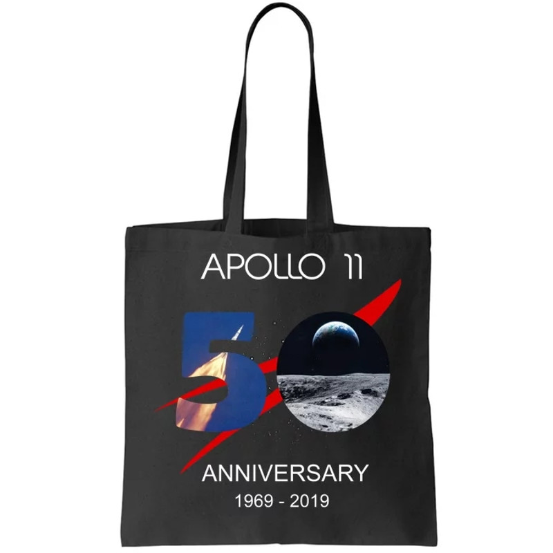 Apollo 11 50th Anniversary Moon Landing July 20 1969 Tote Bag.jpg