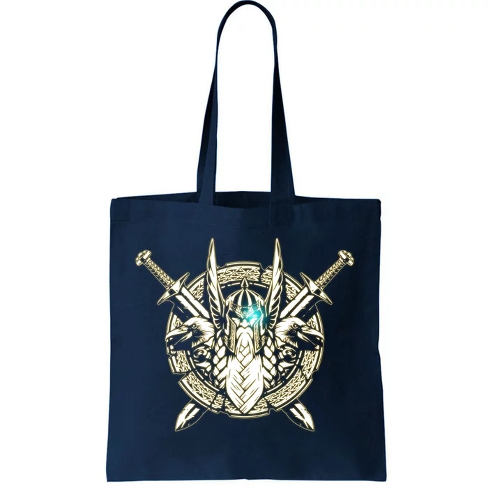 Cool ODIN Greek God Tote Bag.jpg