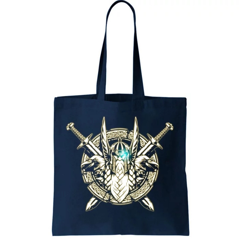 Cool ODIN Greek God Tote Bag.jpg