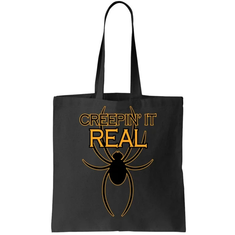 Creepin It Real Spider Tote Bag.jpg