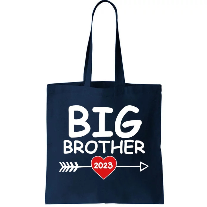 Cute Big Brother 2023 Arrow Heart Tote Bag.jpg