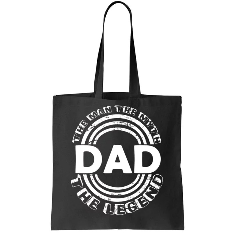 Dad The Man Myth The Legend Funny Tote Bag.jpg