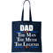 Dad The Man The Myth The Legend Stars Tote Bag.jpg