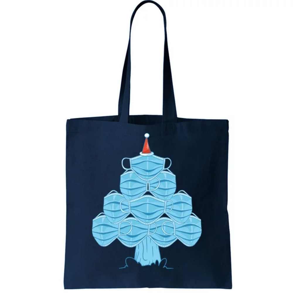 Face Mask Christmas Tree Tote Bag.jpg
