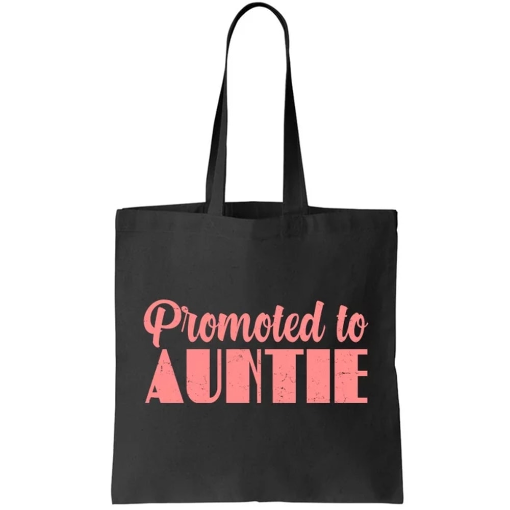 Promoted To Auntie New Baby Niece Nephew Tote Bag.jpg