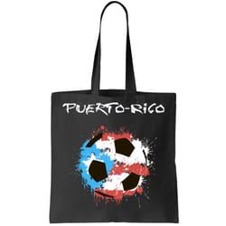 puerto rico soccer tote bag