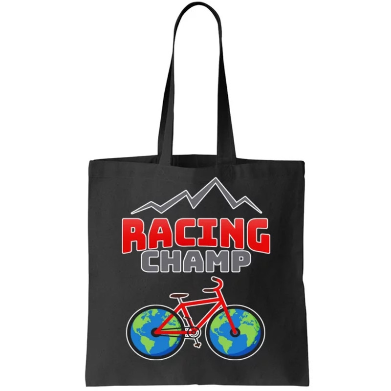 Racing Champ Bicycle Bikers Tote Bag.jpg