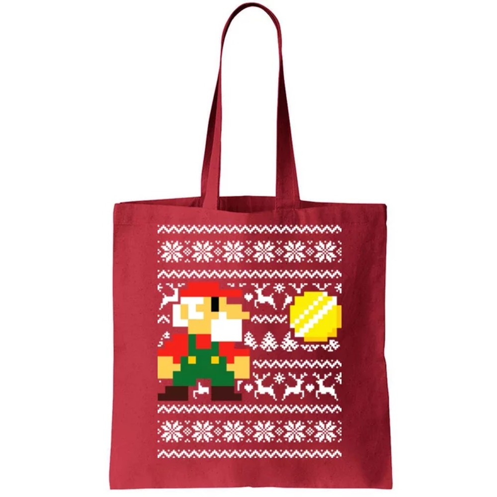 Retro Gamer Gaming Ugly Christmas Tote Bag.jpg