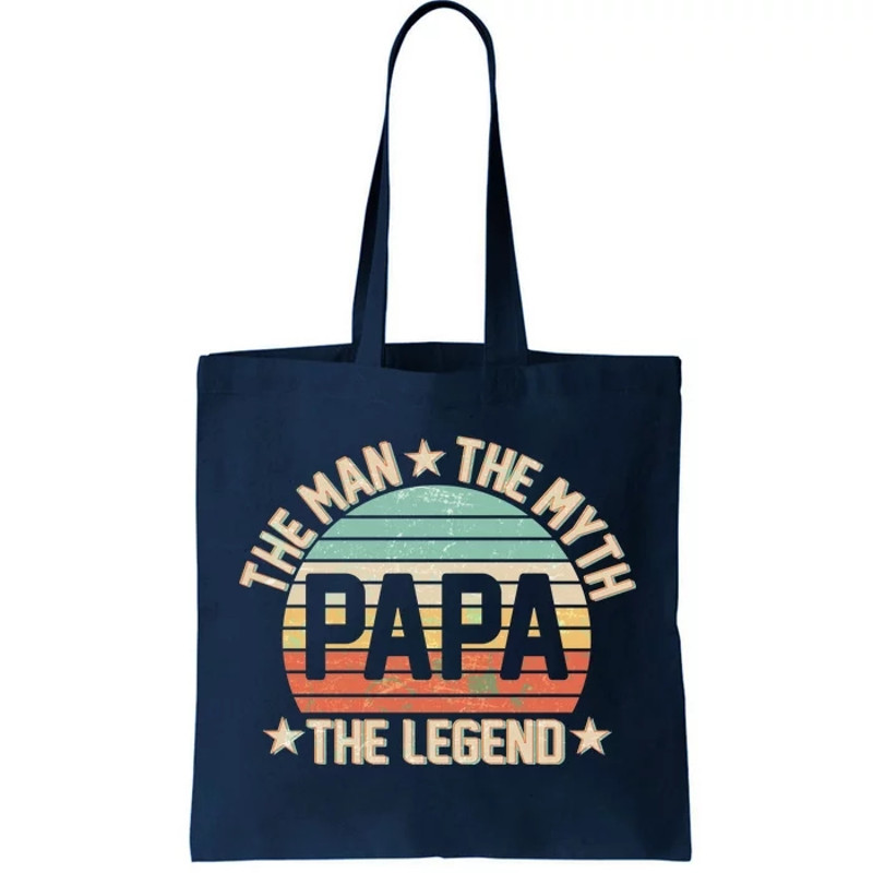 Retro Papa The Man Myth Legend Tote Bag.jpg