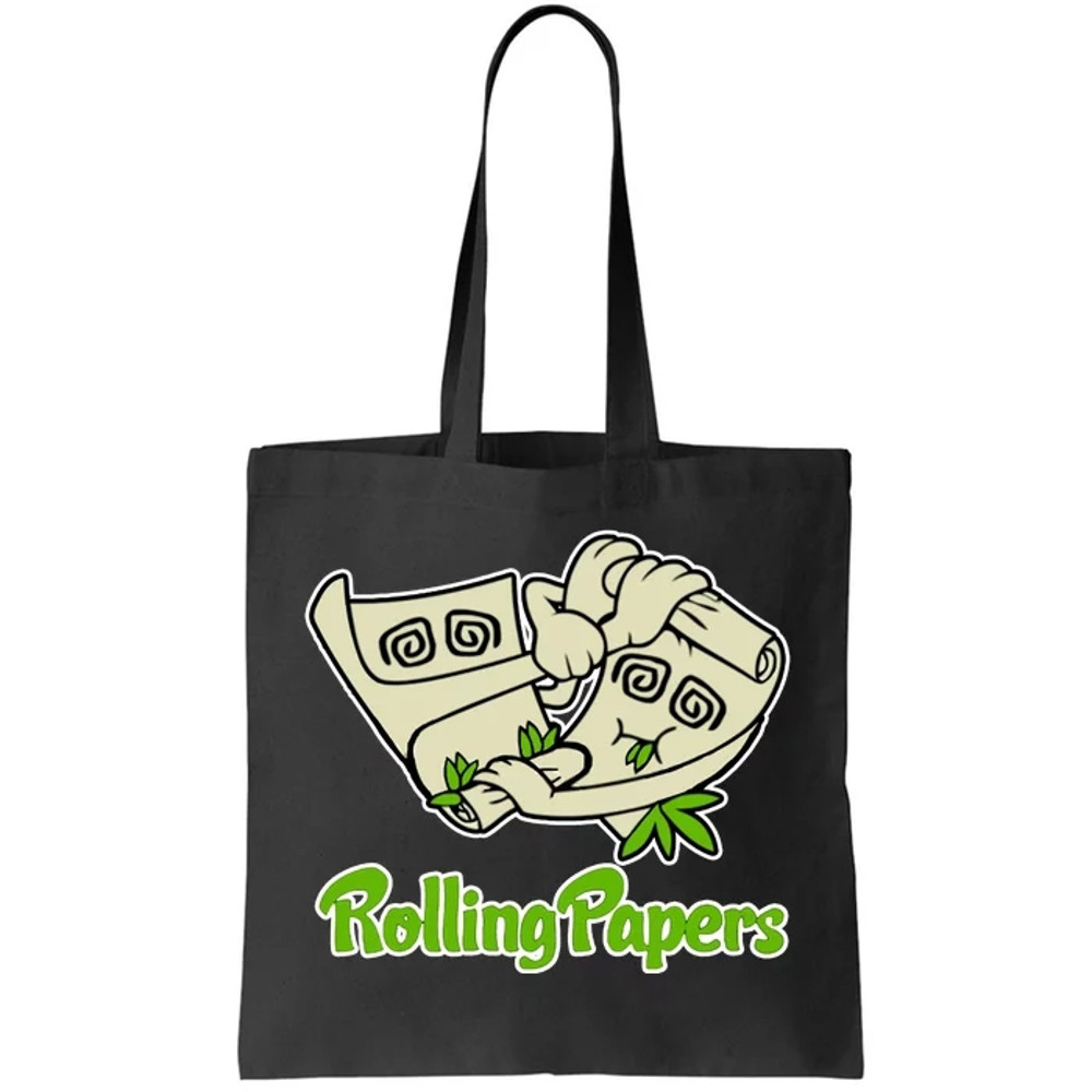 Rolling Paper 420 Medical Marijuana Tote Bag.jpg