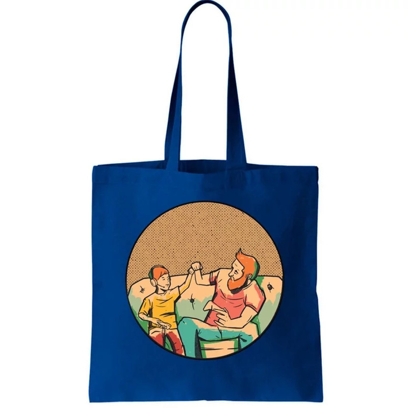 Son And Dad Gamer Tote Bag.jpg