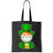 St Pattys Day Quarantine Leprechaun Masked Tote Bag.jpg