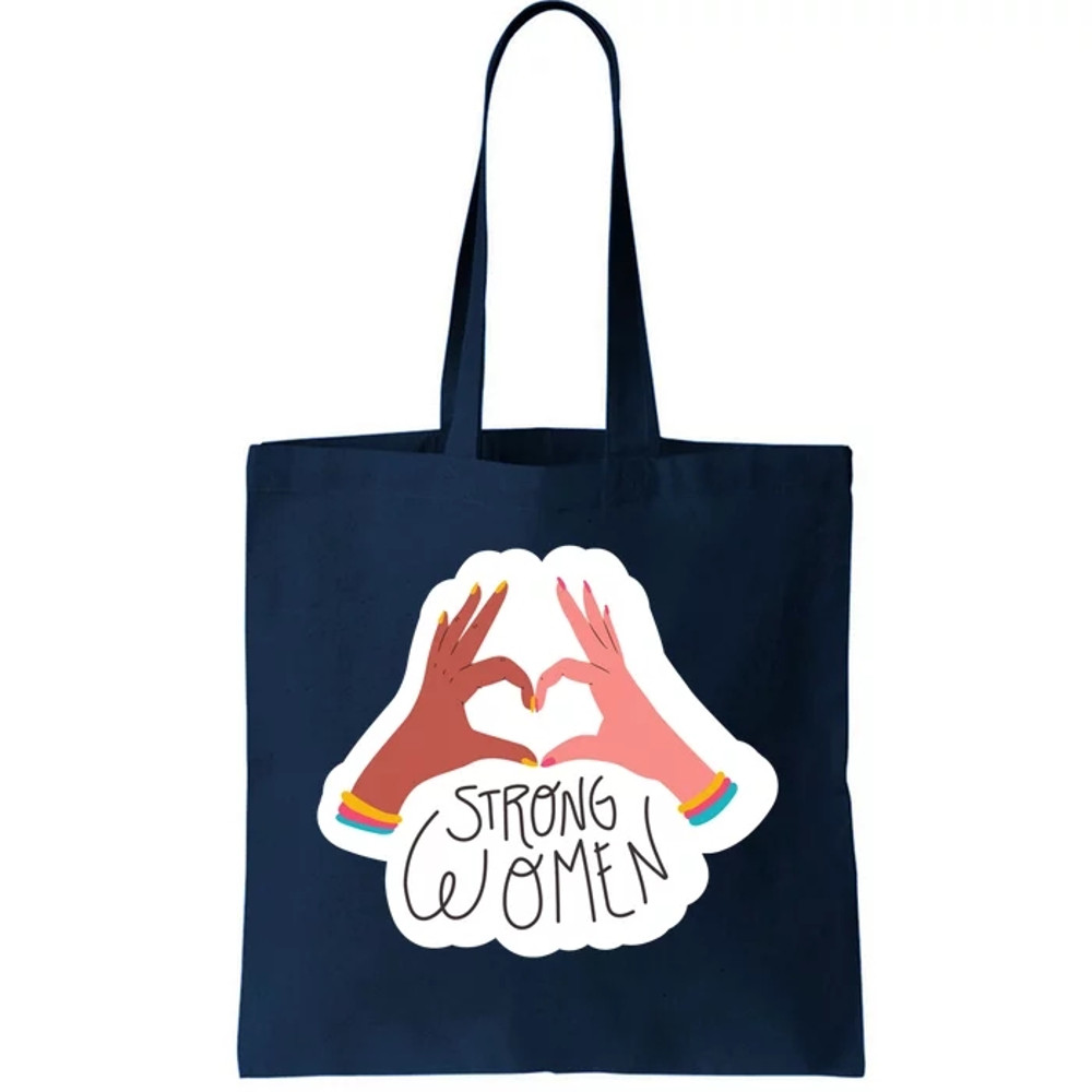 Strong Women Heart Tote Bag.jpg