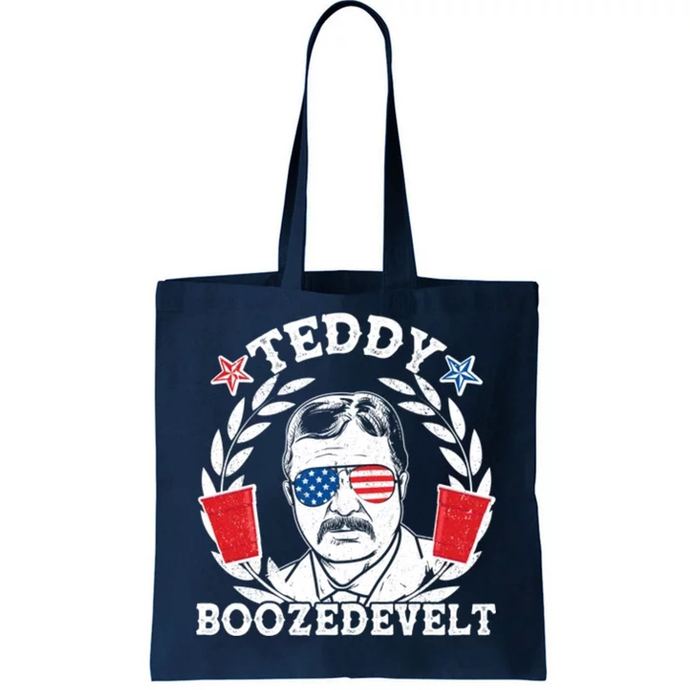Teddy Boozedevelt USA Beer Party Tote Bag.jpg
