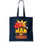 Thanksgiving Man Vs Turkey Fight Tote Bag.jpg