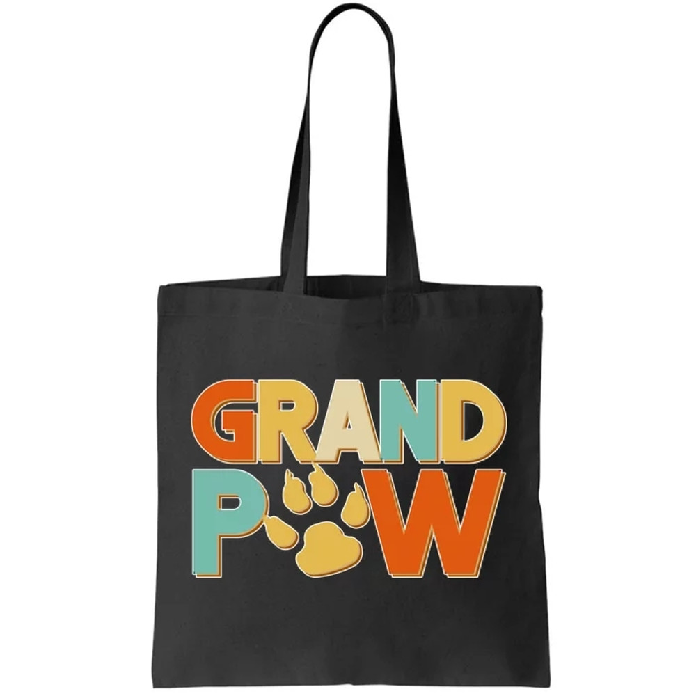 Grand Paw Funny Dog Grandpa Tote Bag.jpg