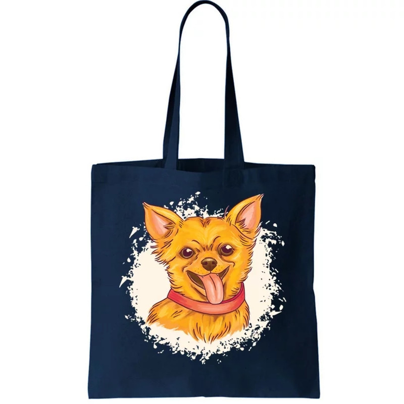 Happy Chihuahua Tote Bag.jpg
