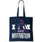 I Am My Motivation Gym Exercise Workout Tote Bag.jpg
