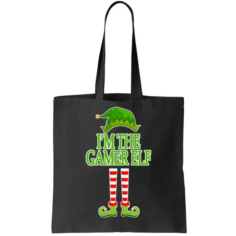 I'm The Gamer Elf Matching Family Christmas Tote Bag.jpg