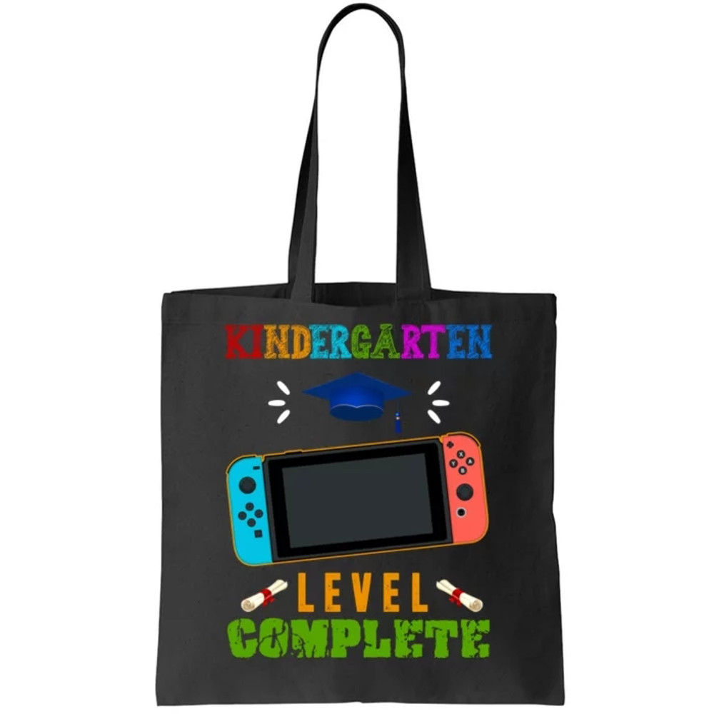 Kindergarten Level Complete Video Game Tote Bag.jpg