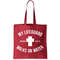 My Lifeguard Walks on Water - Matthew 1422-32 Jesus Cross Tote Bag.jpg