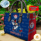 Custom Name USA MLB Texas Rangers Mickey Leather Bag.jpg