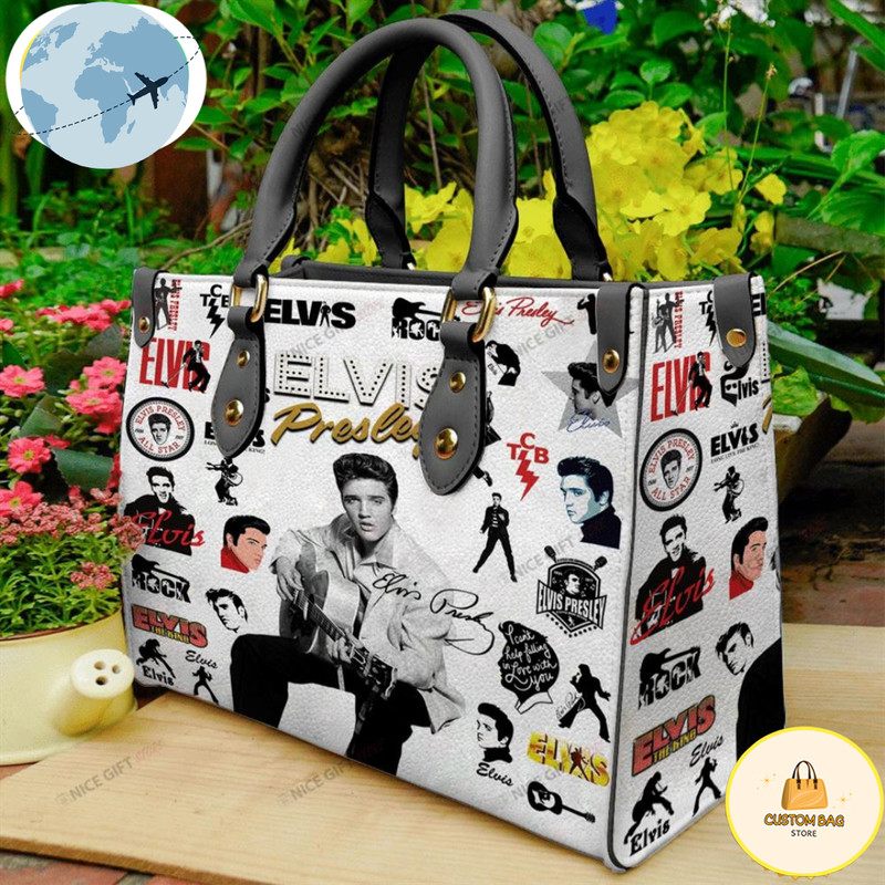 Elvis Presley 3D The King Rock Leather Handbag.jpg