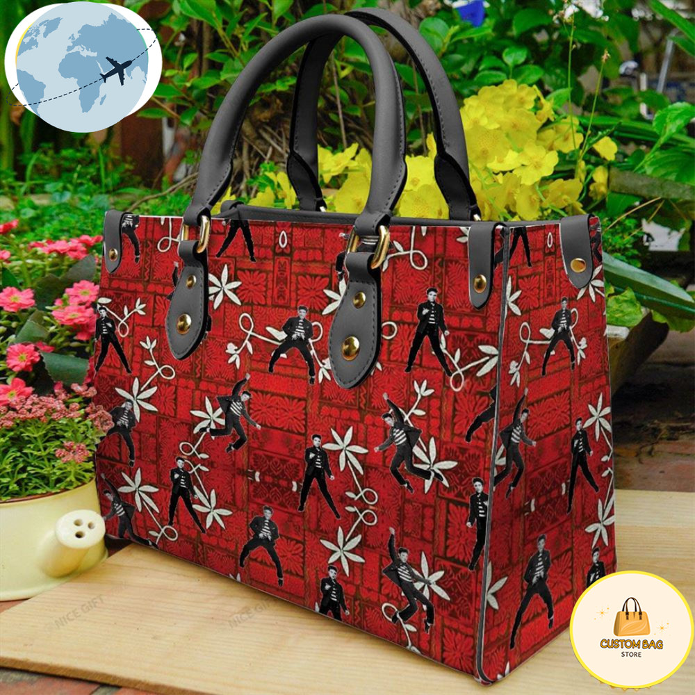 Elvis Presley Rock 3D Leather Handbag.jpg