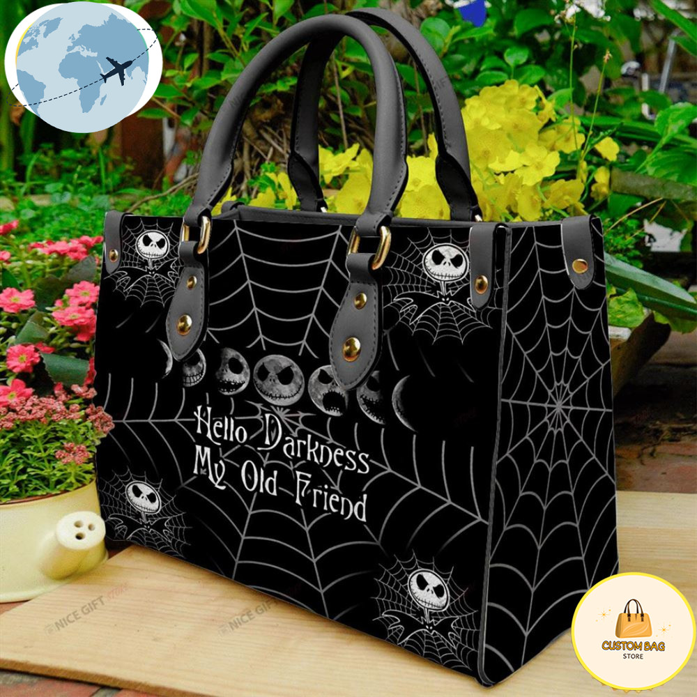 Hello Darkness My Old Friend Women 3D Leather Bag.jpg