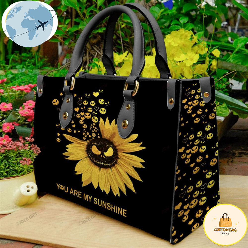 Jack Skellington You Are My Sunshine Women 3D Leather Bag.jpg