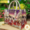 Christmas Disney Characters Wallpaper Handbag, Leather Disneyy Handbag, Mickey Women Bag 1.jpg