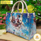 Christmas Mickey and Minnie Handbag, Custom Leather Handbag, Christmas Mickey Women Bag 2.jpg