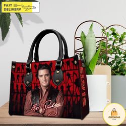 elvis presley leather handbag, leather bag,travel handbag 21