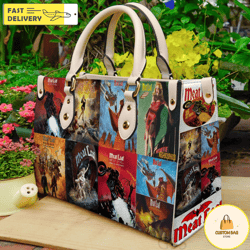 meat loaf leather bag,leather handbag,travel handbag