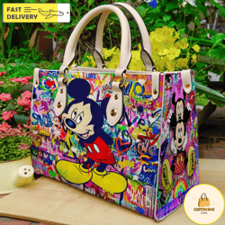 mickey lover leather handbag,mickey leather bag,mickey crossbody bag