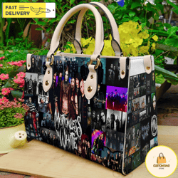 motionless in white women leather handbag,motionless bag,motionless fan gift