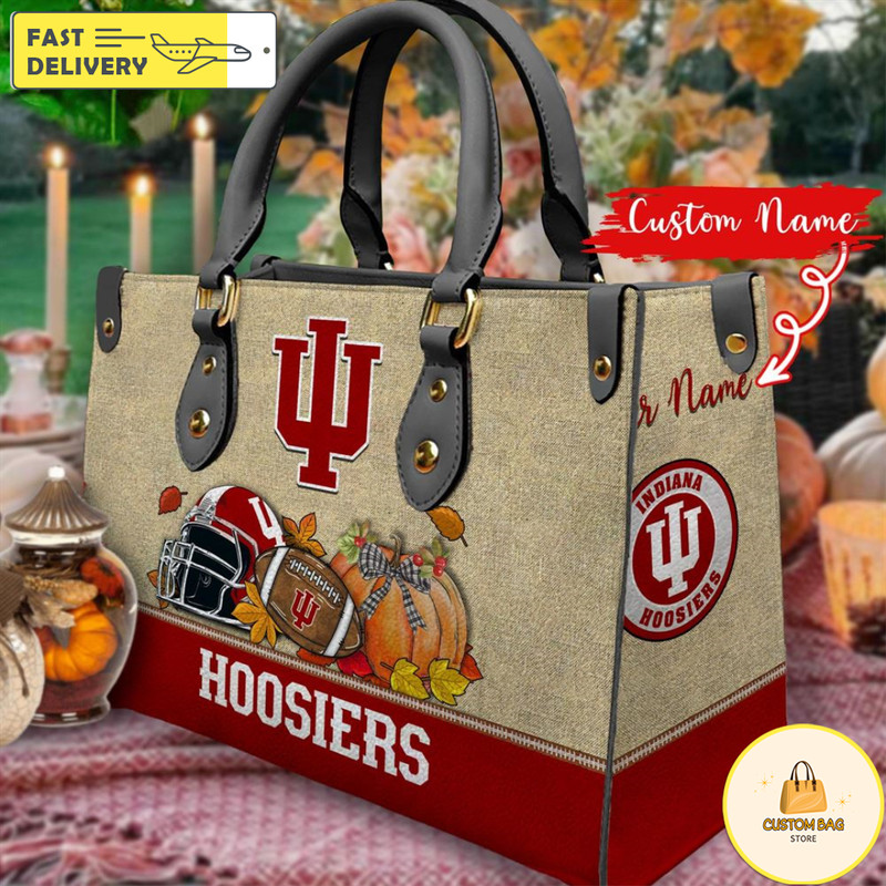 NCAA Indiana Hoosiers Autumn Women Leather Bag.jpg