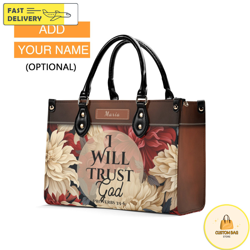 Personalized Leather Bag Custom Name Handbag, Christian Bag Bible Verses Bag Gifts for Women Mom 5.jpg