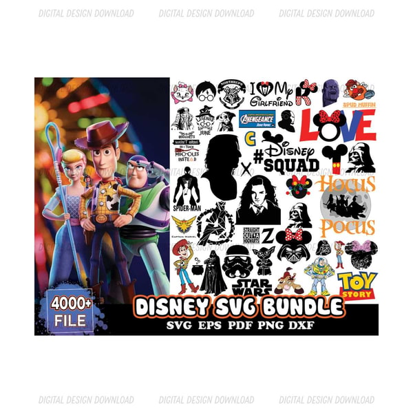Disney Time Rover Svg 4000 Disney Svg Bundle, Disney Svg, Mickey Svg - Inspire Uplift
