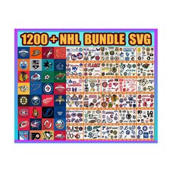 1200 NHL Team Bundle Svg, Sport Svg, NHL Team Svg, NHL bundle, Sport NHL