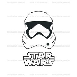 stormtrooper white helmet svg, star wars stormtrooper svg, star wars movie svg, star wars cricut, star wars design, silh