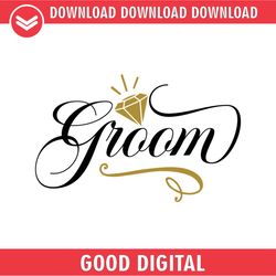 Groom Digital Download Png File