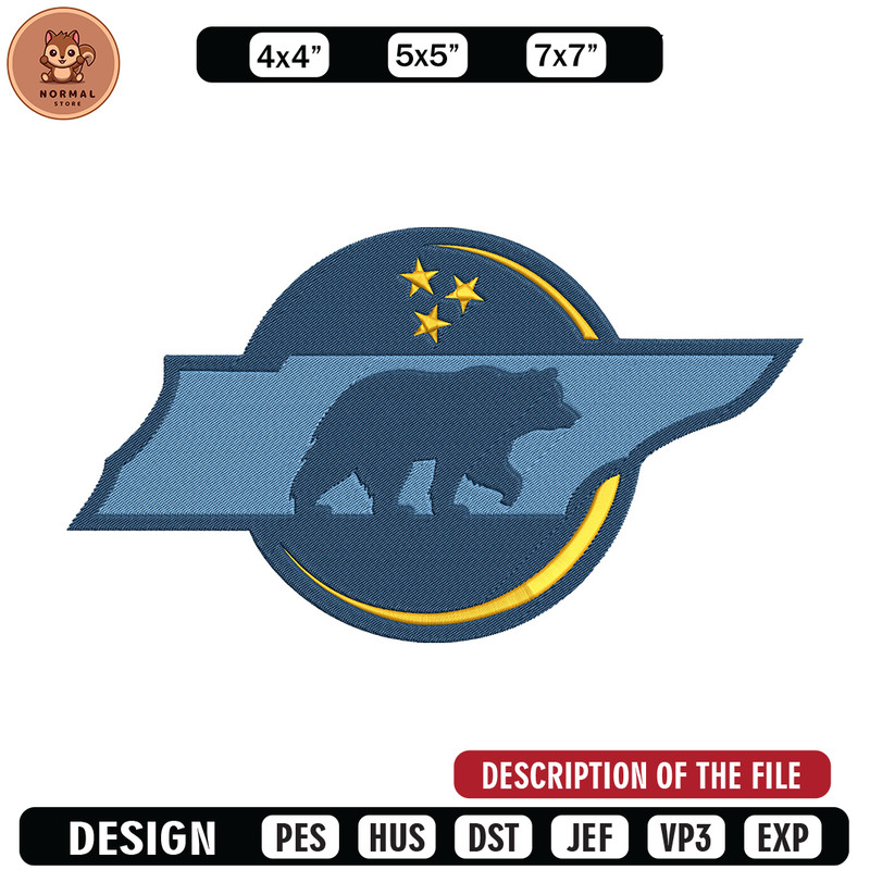 Memphis Grizzlies logo embroidery design, NBA embroidery,Sport embroidery, Embroidery design,Logo sport embroidery..jpg