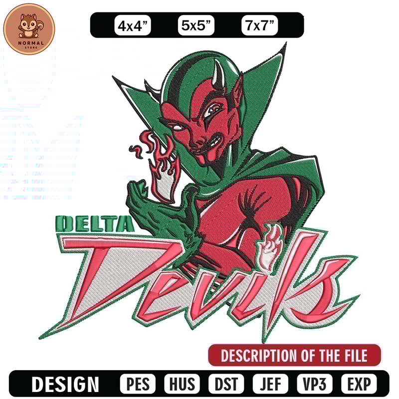 Mississippi Valley mascot embroidery design, NCAA embroidery, Sport embroidery,logo sport embroidery, Embroidery design.jpg