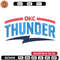 Oklahoma Thunder logo embroidery design,NBA embroidery,Sport embroidery, Embroidery design, Logo sport embroidery.jpg